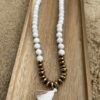 White Tassel Necklace - Image 3