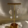 Agate and Pearl Earrings