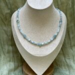 Aquamarine Choker Necklace